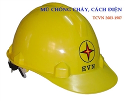 Mũ cách điện màu vàng